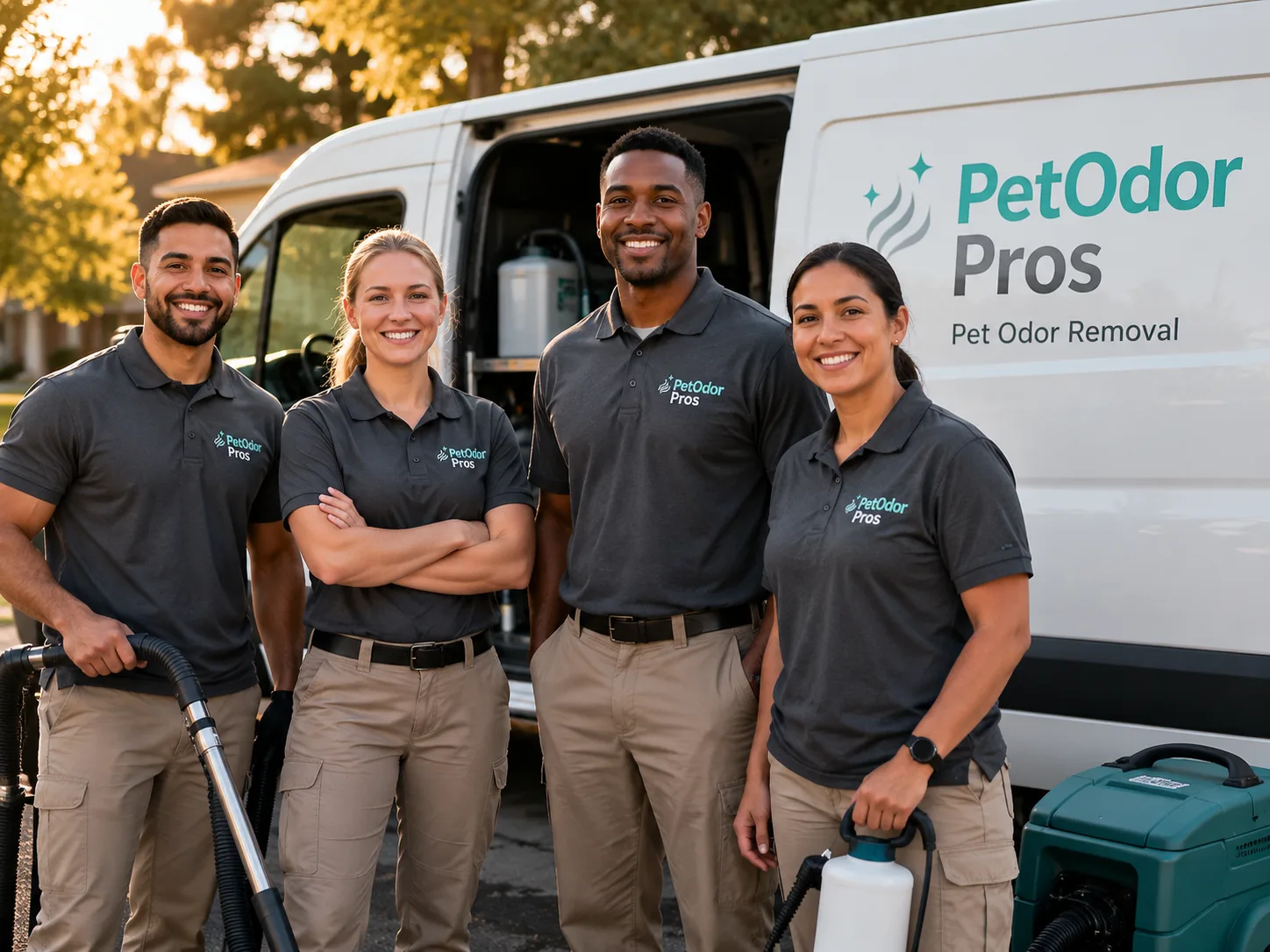 Pet Odor Removal team serving Liberty, ME